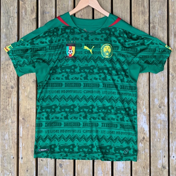 Puma Other - Puma Authentic Cameroon Soccer Jersey, Size L
